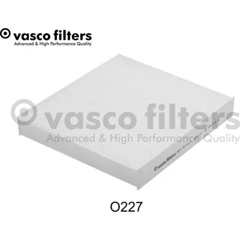 Ventilátor topení a klimatizace Filtr, vzduch v interiéru VASCO O227