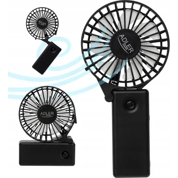 Domácí ventilátor Stolní ventilátor Adler AD7336 černý
