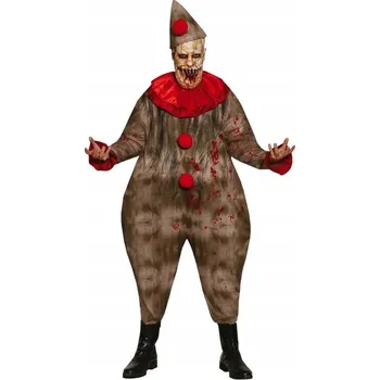 Karnevalový kostým Kostým strašidelný klaun, velikost L