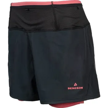 Dámské kraťasy Kraťasy dámské na běhání RUNWAVE 4W BERGSON velikost M