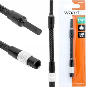 Bit FLEXIBILNÍ PRODLOUŽENÍ BITŮ 1/4" 150mm, HADICE PRO ŠROUBOVÁK 15cm