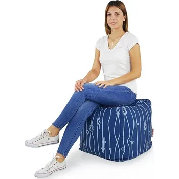 Taburet Taburet Italpouf vícebarevný