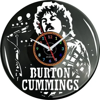 Hodiny Burton Cummings Nástěnné Hodiny Vinylová Deska Moderní Dekorativní Jako Dárek