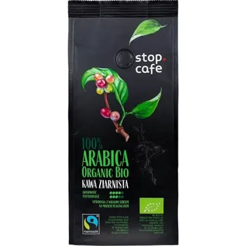 Káva Káva Zrnková 250 g Arabica Čerstvě pražená 100% Bio Organic ORLEN STOP CAFE