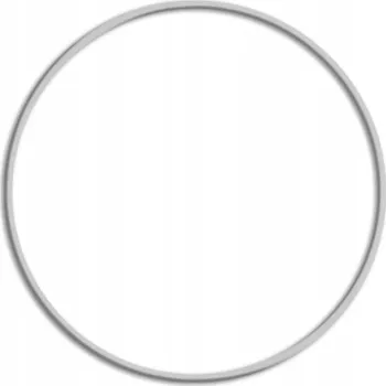 Lapač snů Artequipment RAYHER KOVOVÝ KRUH, 20 CM STŘÍBRNÝ univerzální