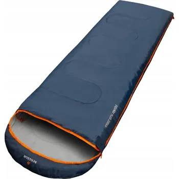 Spacák BERGSON SQUARE PLUS 200 ZX | TEPLÝ POHODLNÝ SPACÁK DO -1°C | ZIP VLEVO