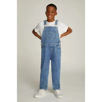 Dětské kalhoty na šle Tommy Hilfiger U CARPENTER KS0KS00615.128.176.PPYA modrá 55X, vel. 164