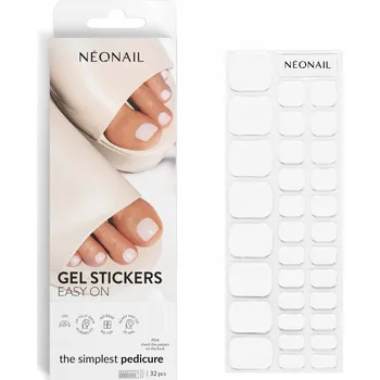 Lak na nehty NEONAIL Hybridní lak v nálepce GEL STICKERS EASY ON P04