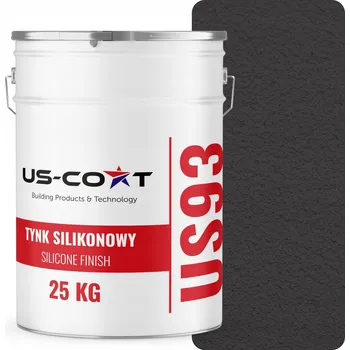 Fasádní barva SILIKONOVÁ OMÍTKA FASÁDNÍ BARVA ČERNÁ F268 25KG STRUKTURA "BERÁNEK" ZRNO 1.0mm