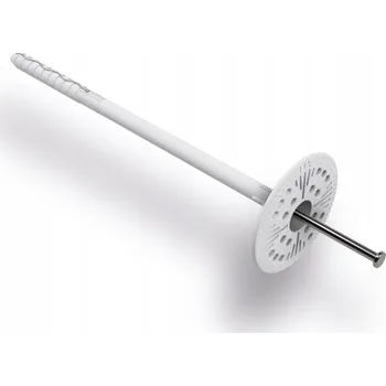 Spojovací materiál Hmoždinka do polystyrenu a vaty s kovovým trnem 14 cm 10 x 140 mm 100 ks