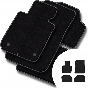 autokoberec Velurové autokoberce Motos 4 ks