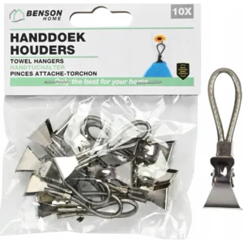 Věšák Háček bez vrtání BENSON bezbarvý