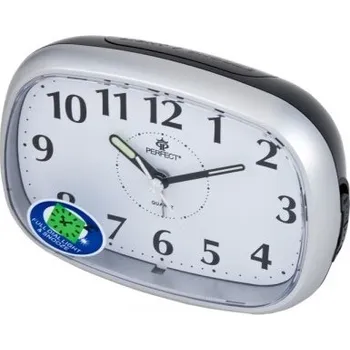 Budík Křemenný budík PERFECT RD 855 s podsvícením