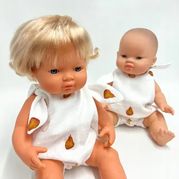 Doplněk pro panenku Mušelínový overal pro panenku Miniland 38 Cm