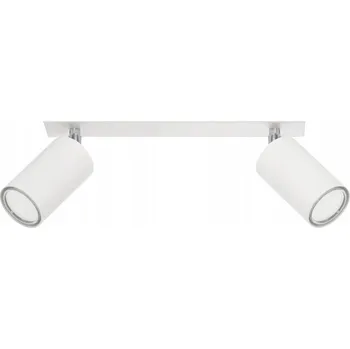 Obdélníkové bodové svítidlo Lampex bílé