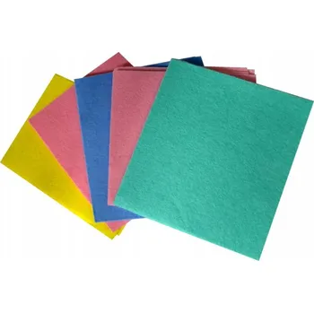 Utěrka Utěrka polyester Gomer v balení 5 ks, vícebarevná