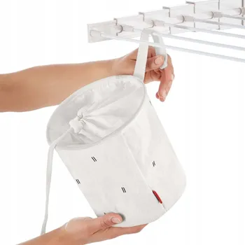 Košík na kolíčky prádlo do koupelny RAYEN