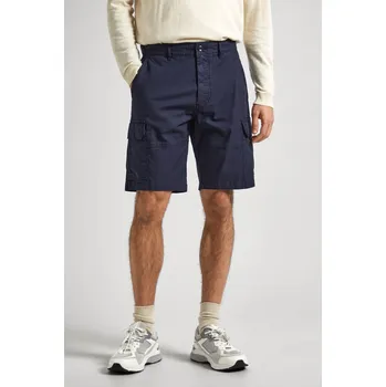 Pepe Jeans Pánské kraťasy REGULAR CARGO SHORT Barva: modrá, Velikost: W33