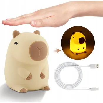 Lampička Noční lampa Forever hnědá