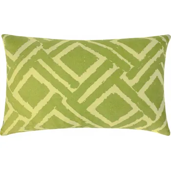 Povlečení POVLEČENÍ NA POLŠTÁŘEK 30X50 CM ZELENÉ - DEKORATIVNÍ POVLOČKA NA POLŠTÁŘ DO OBÝVACÍHO POKOJE