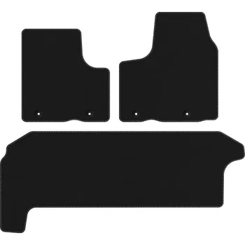 autokoberec Velurové autokoberce Edecor 3 ks