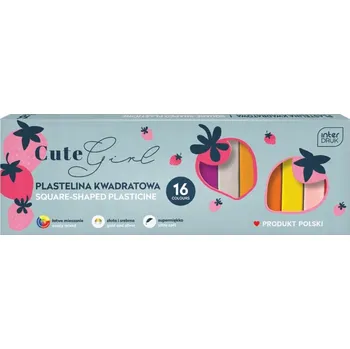 Modelovací hmota Plastelína Interdruk 16 ks