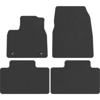 autokoberec Kobercové rohože Edecor velurové 4 ks