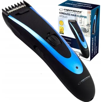 Strojek na vlasy Esperanza stříhací strojek na vlasy vousů bezdrátový od 0,8 - 15 mm