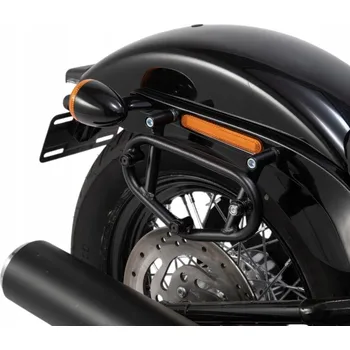 Zavazadlo na motocykl BOČNÍ NOSIČ SLC PRAVÝ SW-MOTECH HARLEY DAVIDSON SOFTAIL STREET BOB (18-), ČERNÝ