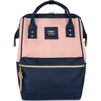 Sportovní batoh Školní batoh Himawari 9001 růžovo-tmavě modrý s USB