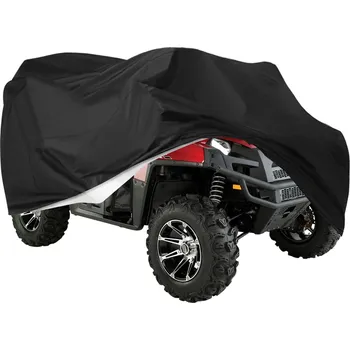 Krycí plachta Obal / Plachta na čtyřkolku XXXL, černo-stříbrná