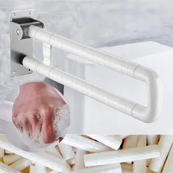 Sklopné madlo 60 cm k toaletě pro invalidy / osoby se sníženou pohyblivostí