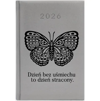 Kalendář Knižkový kalendář 2026 A5 stříbrný