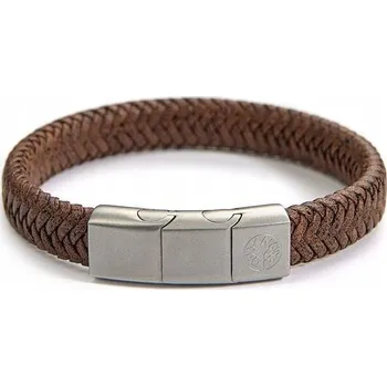 Náramek Pánský náramek Betlewski Liberty BBPL-10-BRAZ1 19 cm hnědý