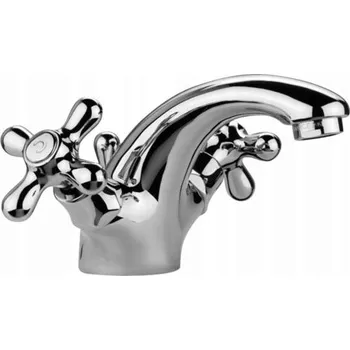 Vodovodní baterie Stojánková umyvadlová baterie Paffoni IRIS, stříbrná