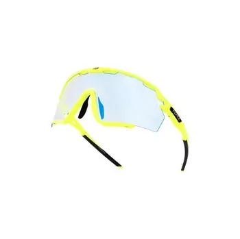 Sluneční brýle brýle FORCE CYCLONE černo-fluo,modré foto. sklo