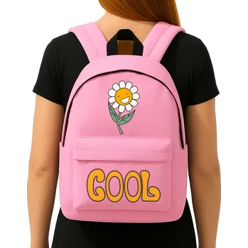 Školní batoh ŠKOLNÍ BATOH ČERVENÝ Pro Dívku COOL Mládežnický | Lehký Do Školy