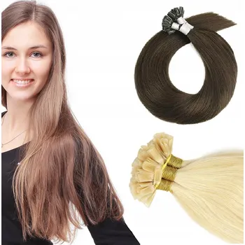 Vlasová regenerace Přírodní prameny tmavě blond MODERN-HAIR keratin 50 cm