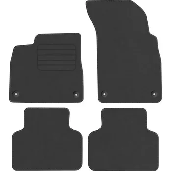 autokoberec Kobercové rohože Edecor velurové 4 ks