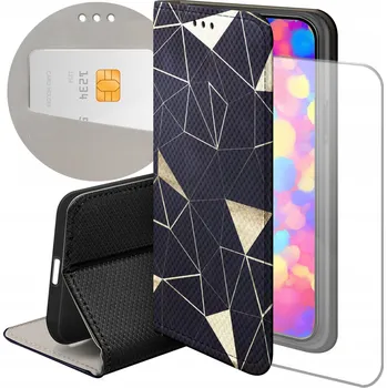 Pouzdro na mobilní telefon Flipové pouzdro Hello Case pro Samsung Galaxy M31s zlaté