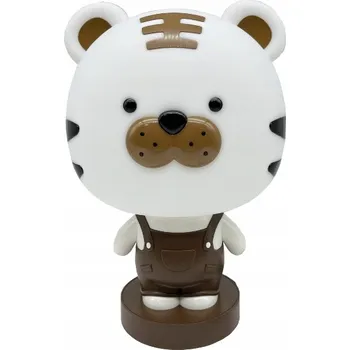 Lampička Malá dekorativní lampička TYGRYSEK HNĚDÁ do dětského pokoje LED dárek