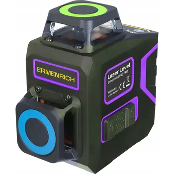 Měřící laser Laserová vodováha 8 linií 30 m Ermenrich LV40 PRO