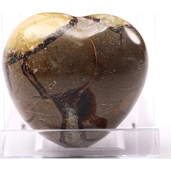 Drahý kámen Magieprirody.cz Srdce Septárie 56 x 55 mm 151 g přírodní kámen #D341