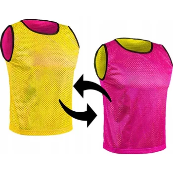 Tréninkové tričko SPORTSBIBS ZNAČKOVAČ OBOUSTRANNÉ vel. S růžové