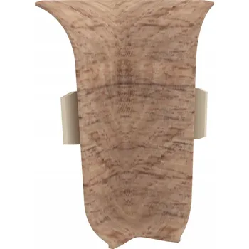 Vnitřní roh Vilo PVC 5 x 55, délka 6 cm, dub