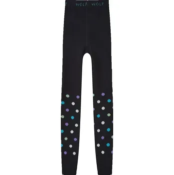 Dívčí kamaše Wolf P2417 černé (dívčí punčochové legíny)