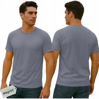 Pracovní tričko Magros Pánské bavlněné pracovní tričko pánské tričko BOZP XXL