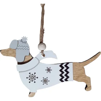 Vánoční dekorace Dekorace z Řečice Ozdoba Jezevčík