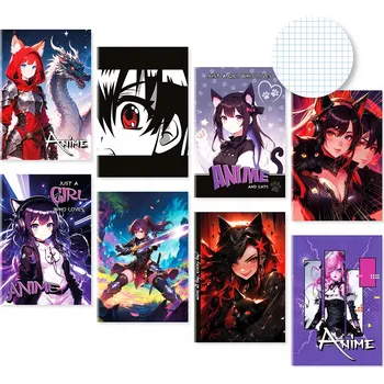 Sešit Sešit A5 s mřížkou DeltaGraphix, 60 listů