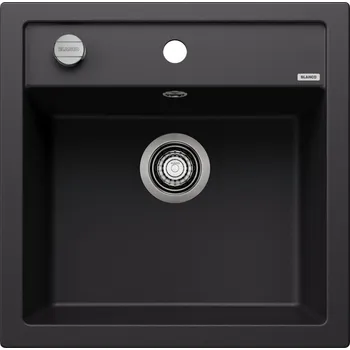 Granitový dřez Jednokomorový granitový dřez Blanco DALAGO, černý